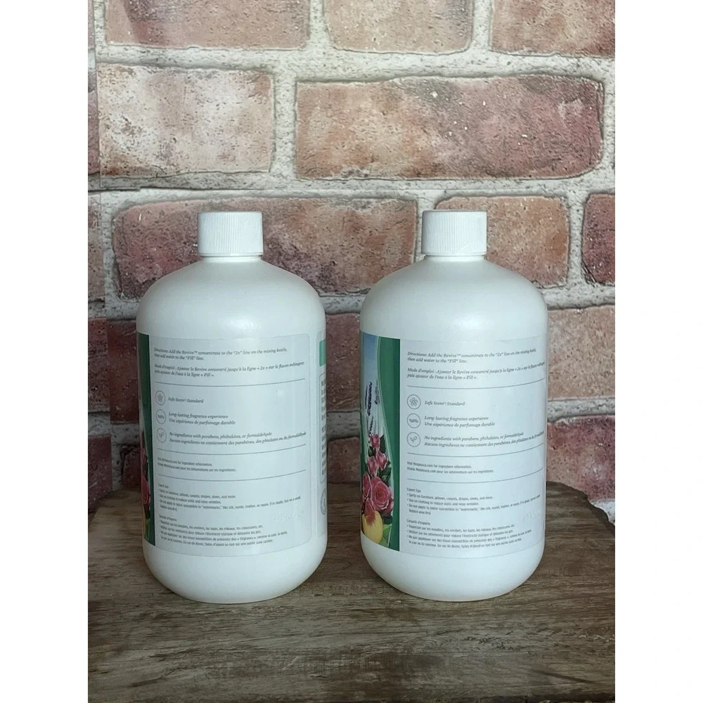 2 Melaleuca Revive Fabric Freshener & Wrinkle Relaxer Concentrate Sealed